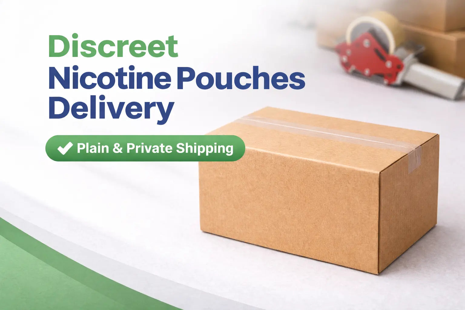 Nicotine Pouches Discreet Packaging UK