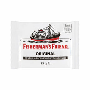Fisherman’s Friend Original menthol lozenges UK strong cooling eucalyptus flavour